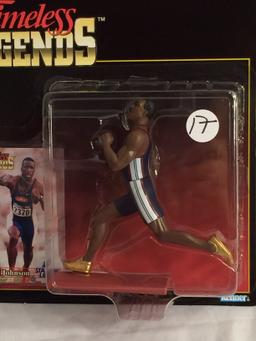 NIP Collector Starting Lineup 1997 Timeless Legends Michael Jonhson Sport Figure 4-5"Tall