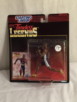 NIP Collector Starting Lineup 1997 Timeless Legends Michael Jonhson Sport Figure 4-5"Tall