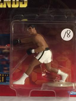 NIP Collector Starting Lineup Timeless Legends 1998 Muhammad Ali Boxing Sport Figure 5'Tal