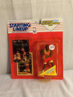 NIP Collector Starting Lineup New 1994 Edition Stacey Augmon Basketball Sport Figure 7"Tall