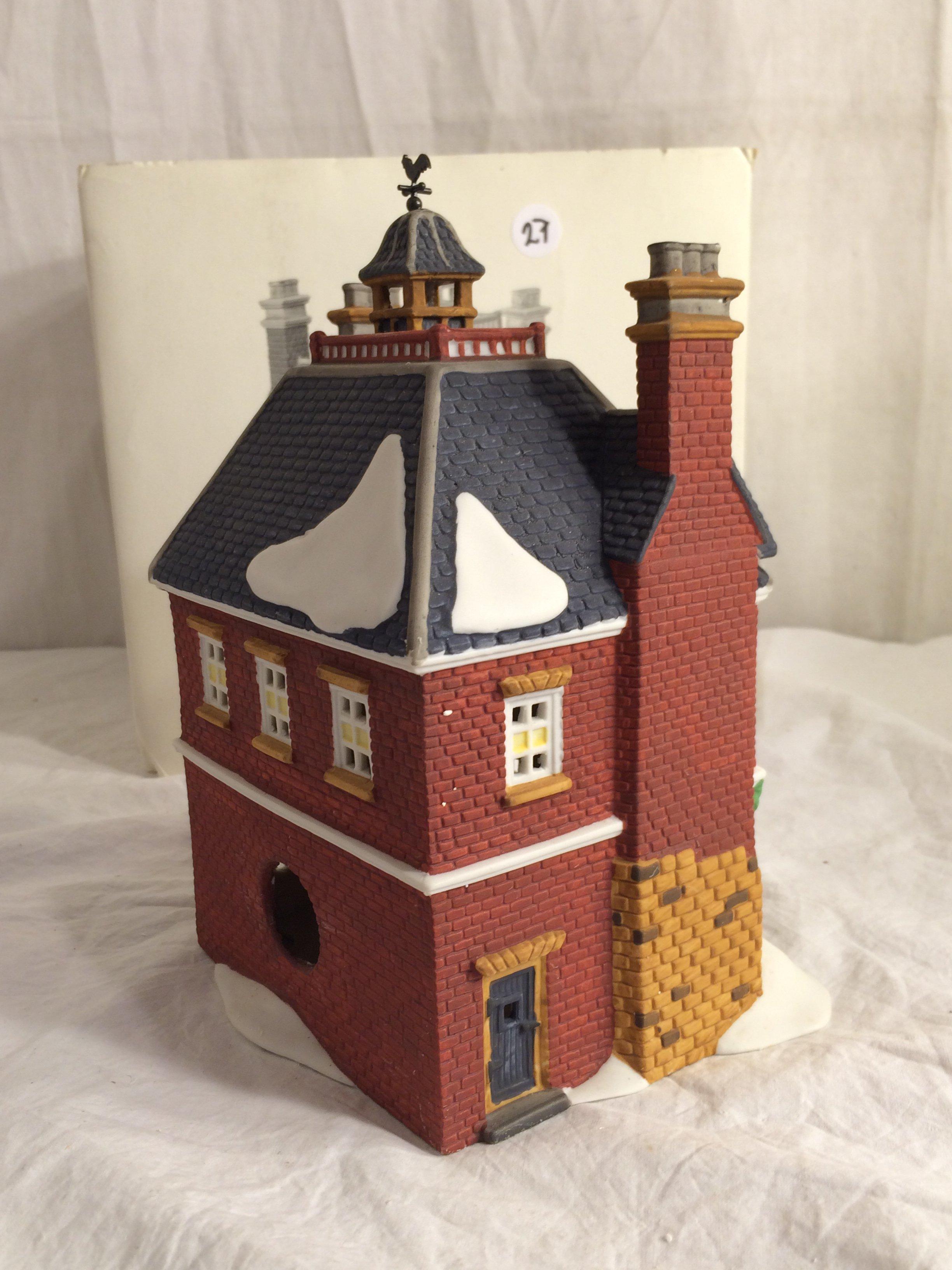 Department 56 Heritage Village Collection Dickens Series "Boarding & Lodging School" Size:9.5x10x6.5