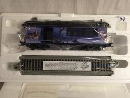 Collector New Hawthorne Village Train "Wild Song Combine Car" W/COA Size: 14"by 7"by 4.5" T