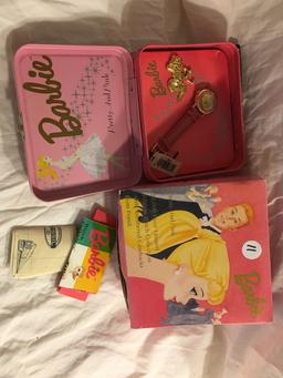 Collector Barbie Pretty and Pink 1994 Limited Edition Watch Collection Casebacks From Fossil