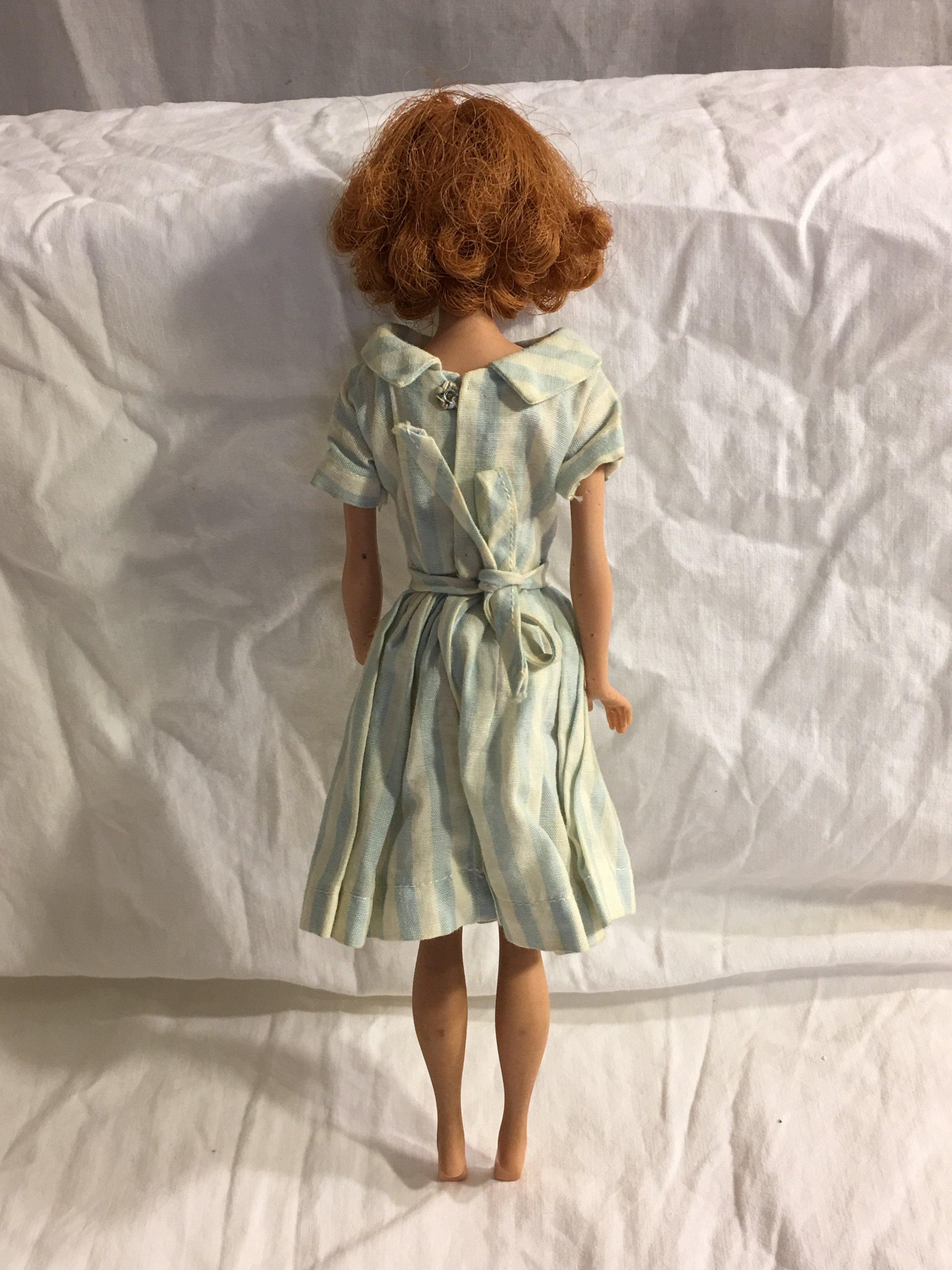 Collector Vintage Mattel Midge Doll, Barbie's Best Friend, w/red hair and freckles 11"Tall