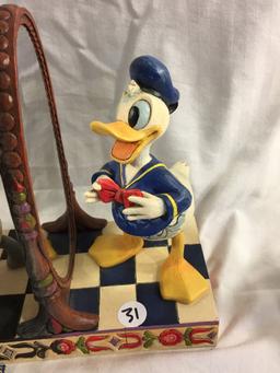 Collector Disney Tradition Jim Shore Enesco Showcase Collection Donald Duck Handsome as Ever" 8.5"