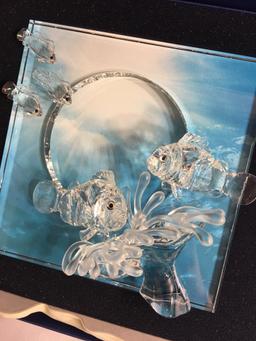 Collector Swarovski Crystal - SCS 2005 AE Harmony Wonders Of The Sea Clear 681823 Box:11x11x4.5"