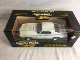 Collector American Muscle 1973 Trans Am Fastest 1/4 Mile 13.54 @ 104.29MPH 1:18 DieCast