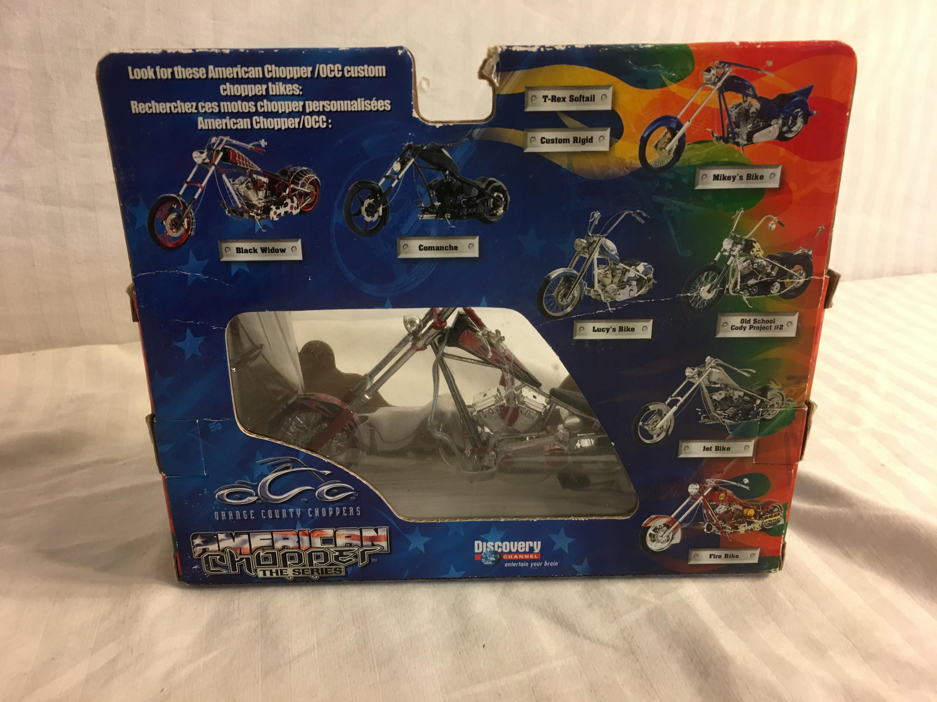 Collector NIP American Chopper The Series Custom Rigid #1 1:18 Scale Motorcycle Die-Cast