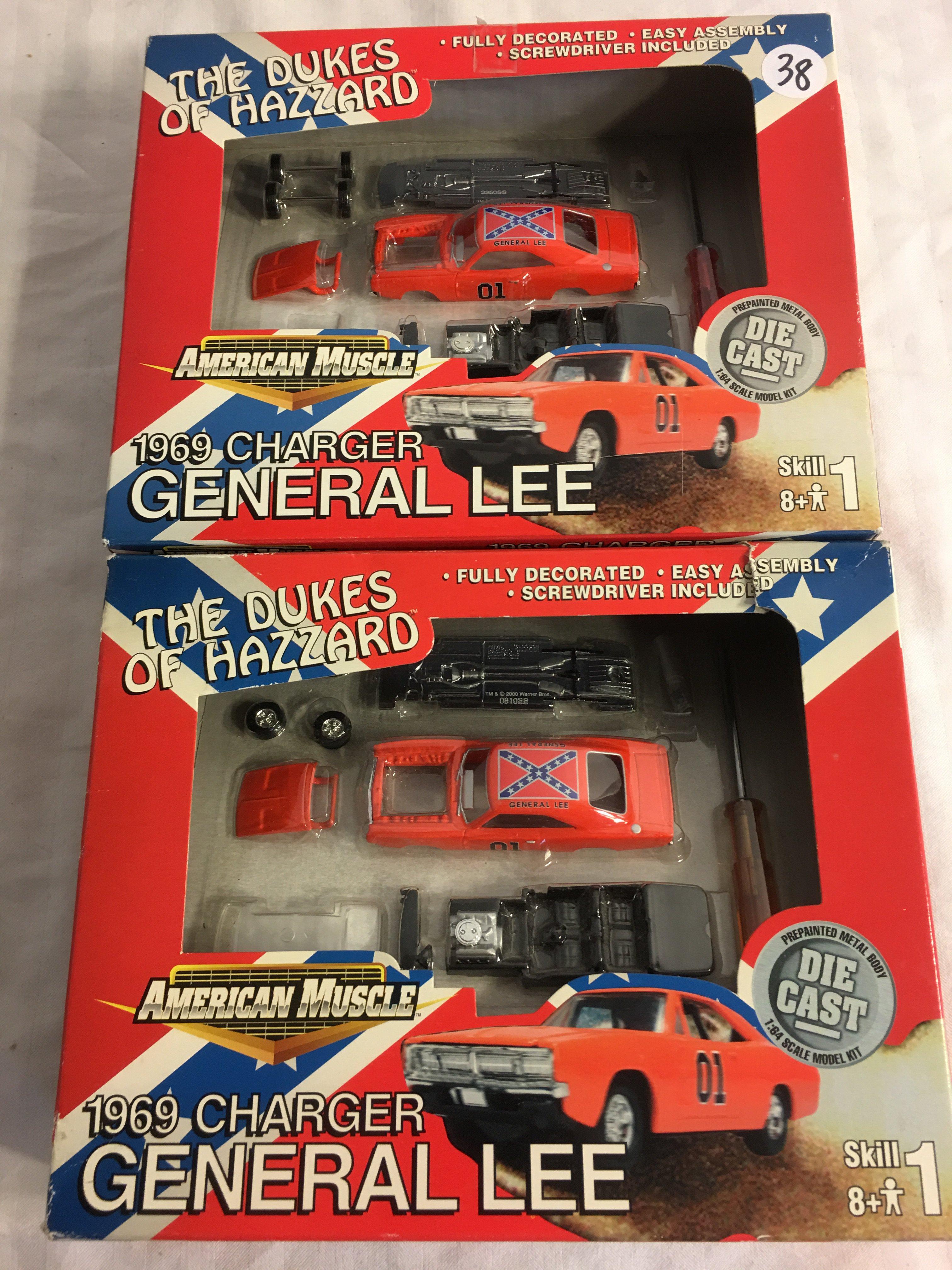 Lot of 2 Pieces Collector New in Package The Dukes Of Hazzard American Muscle Skill 1