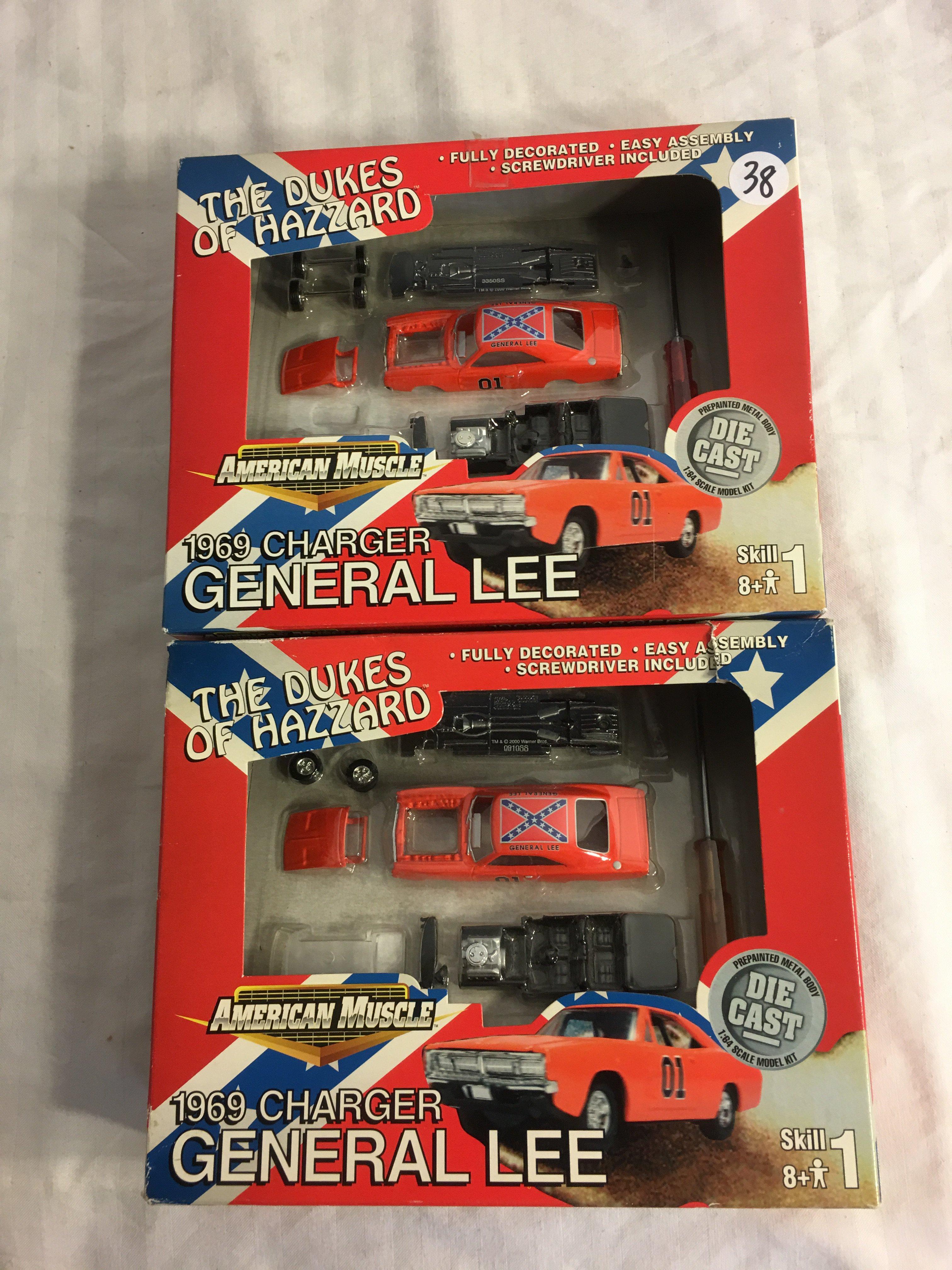 Lot of 2 Pieces Collector New in Package The Dukes Of Hazzard American Muscle Skill 1