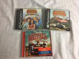 Lot of 3 Pieces Used Collector Playstation Assorted - See Pictures