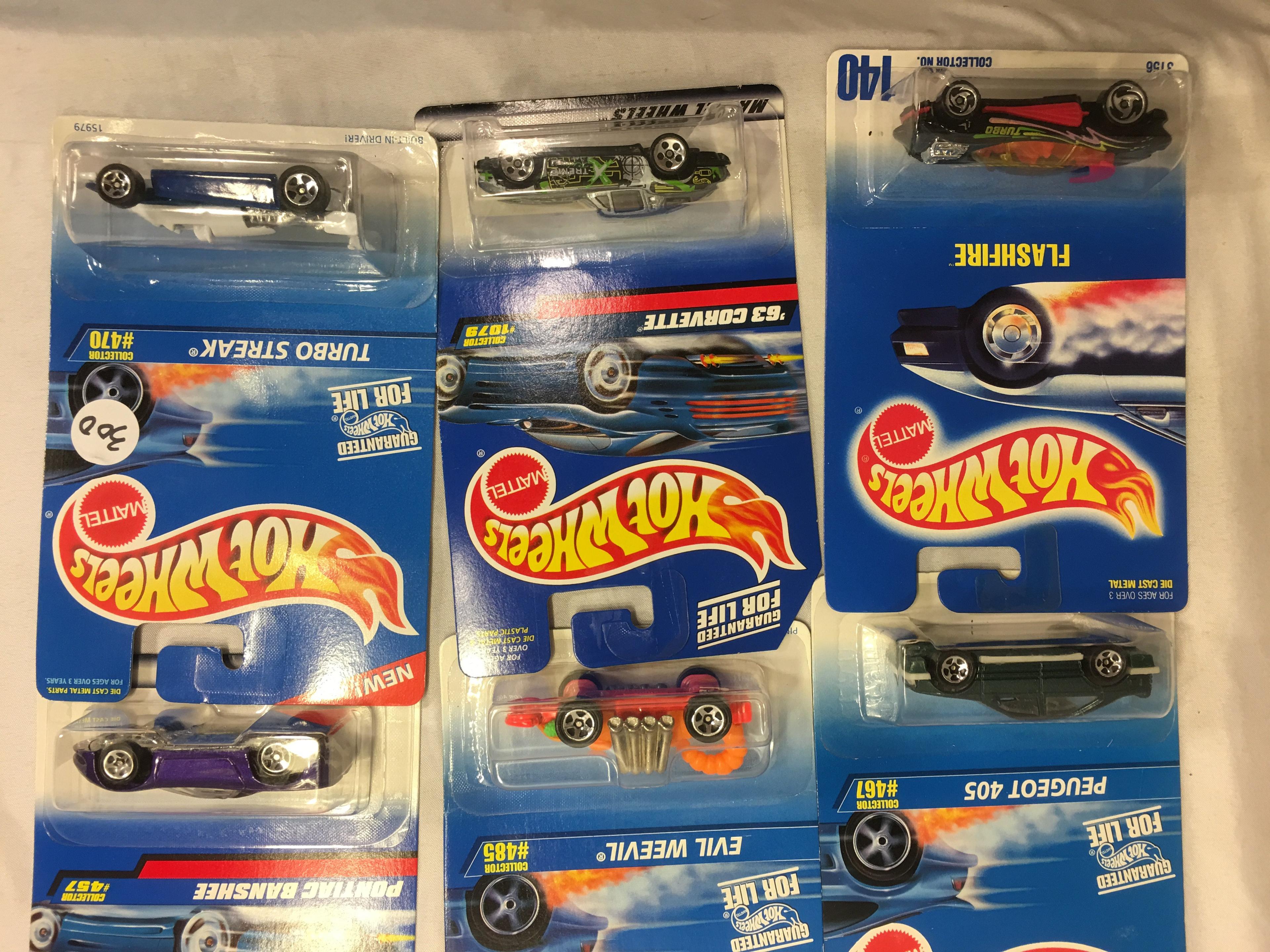 Lot of 6 pcs Collector NIP Assorted Hot Wheels 1/64 Scale Die Cast & Plastic Parts