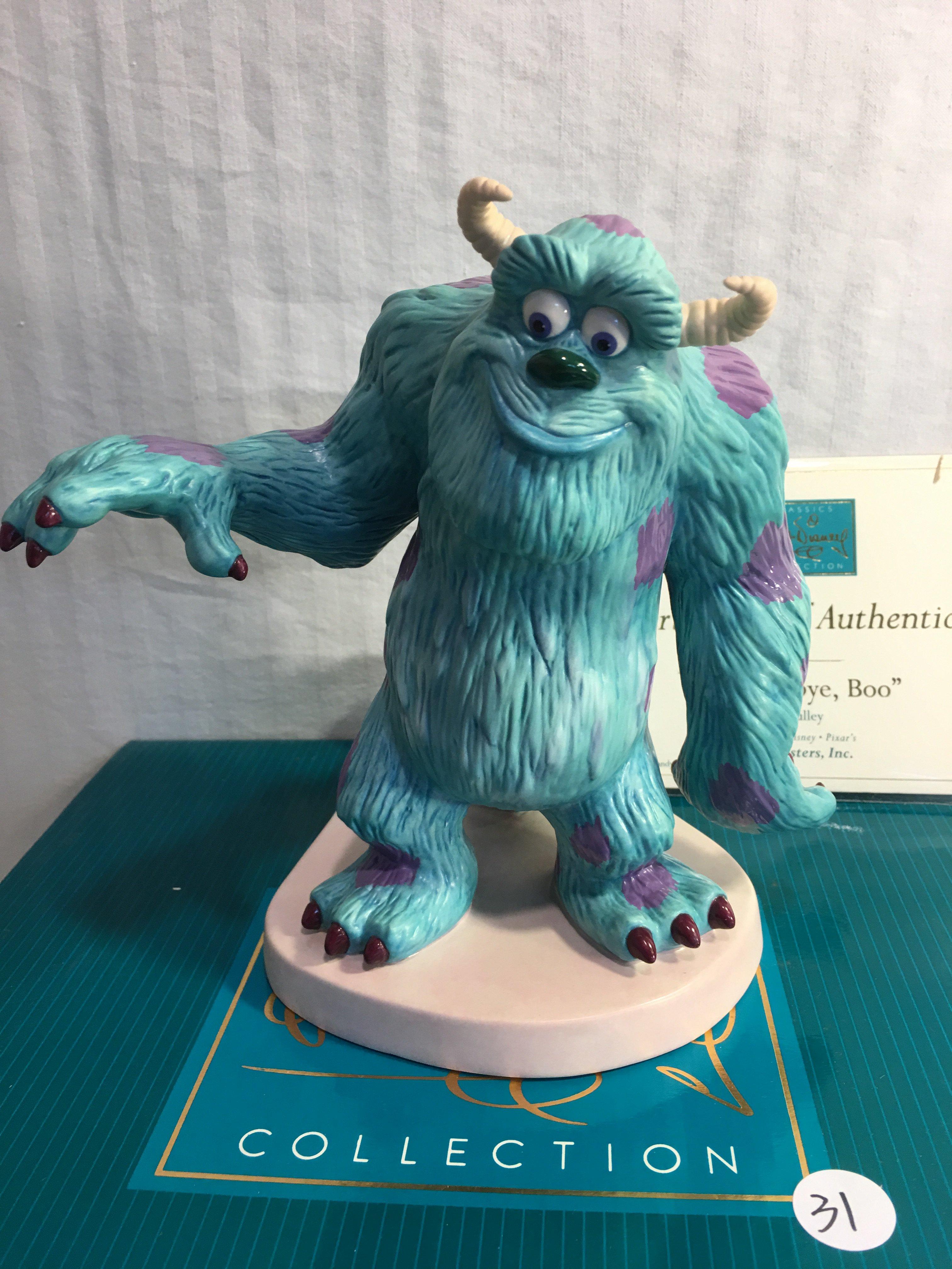 Collector new Classics Walt Disney  Good-Bye, Boo" "Sulley" Box Size:11.1/4"x12.1/4" Box