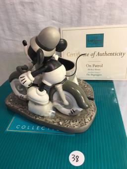 Collector Classics Walt Disney Collection On Patrol Mickey Mouse The Dognapper Figurine 9x9.5"