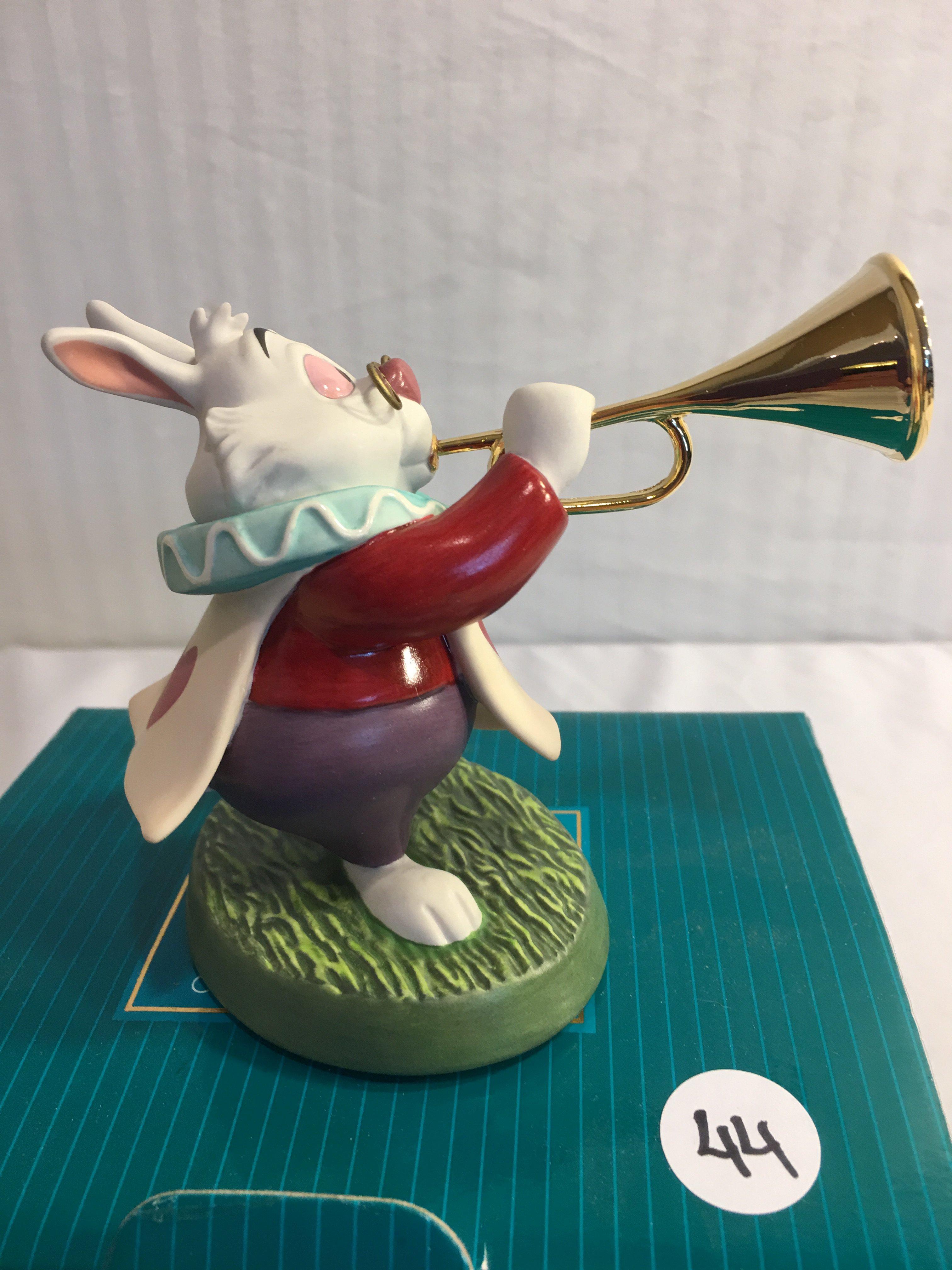 Collector Classics Walt Disney Collection "White Rabbit Le Lapin Blanc "White Rabbit" 4.5x6"