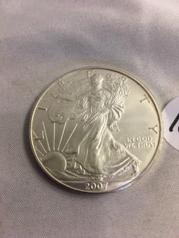 Collector 2007 American Silver Eagle 1oz Fine Silver-One Dollar Coin