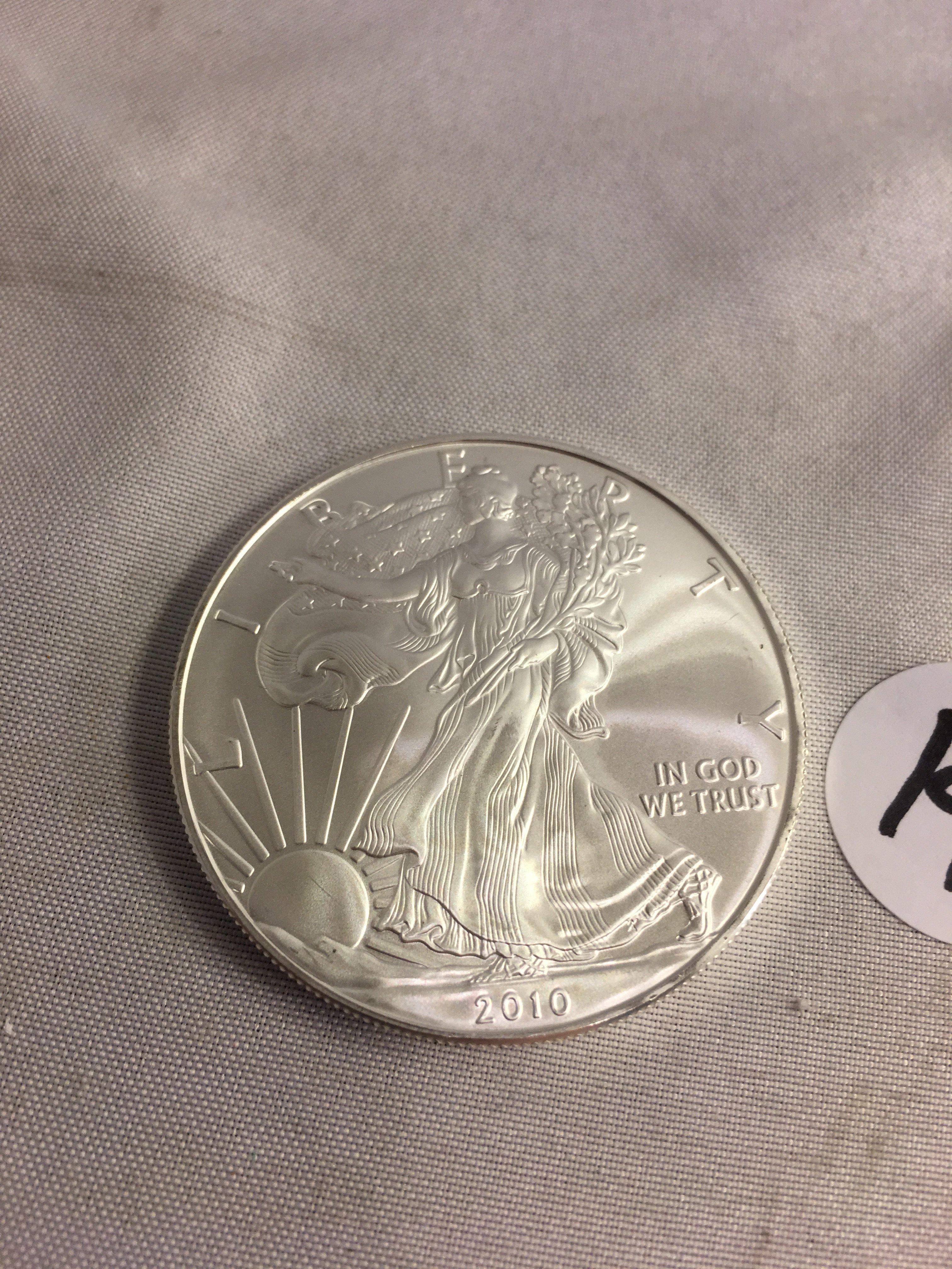 Collector 2010 American Silver Eagle 1oz Fine Silver-One Dollar Coin