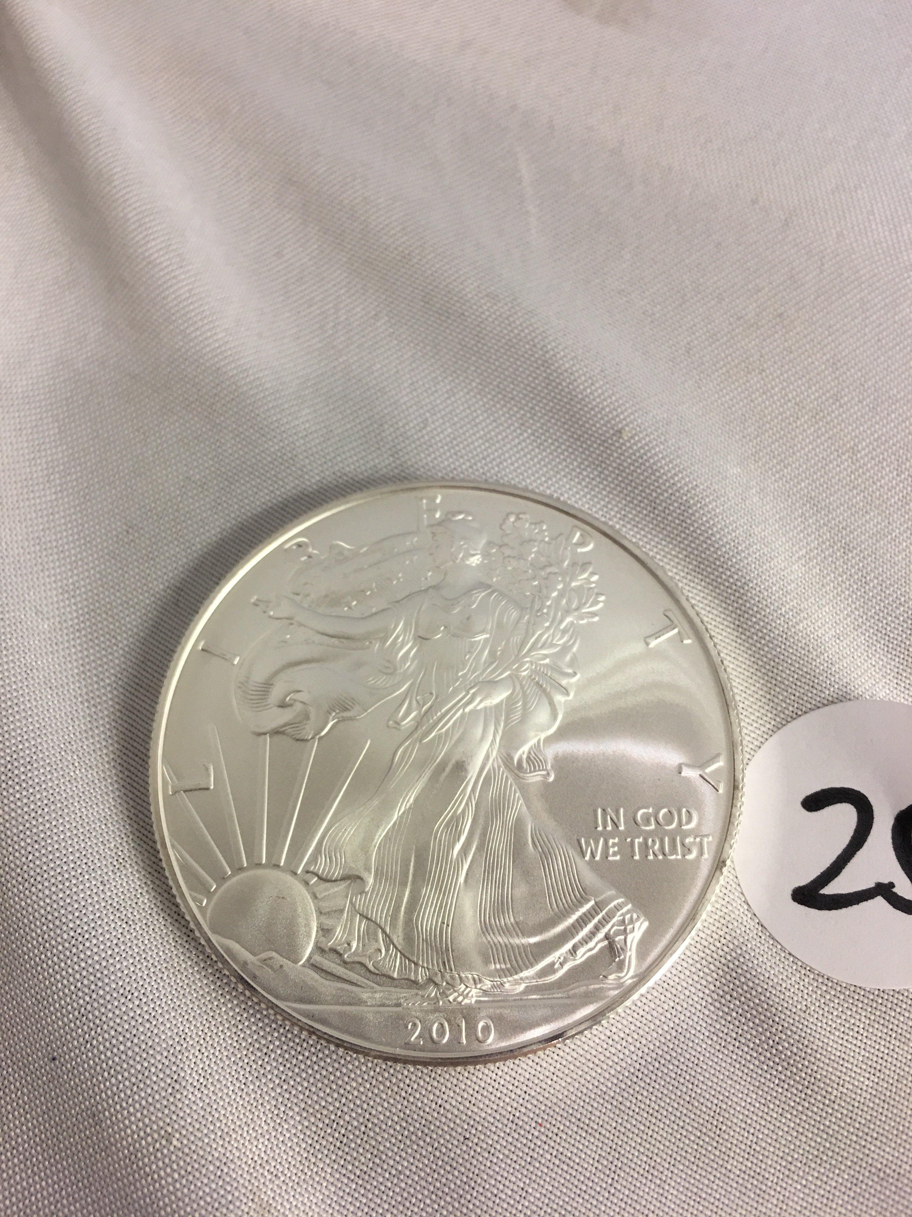 Collector 2010 American Silver Eagle 1oz Fine Silver-One Dollar Coin