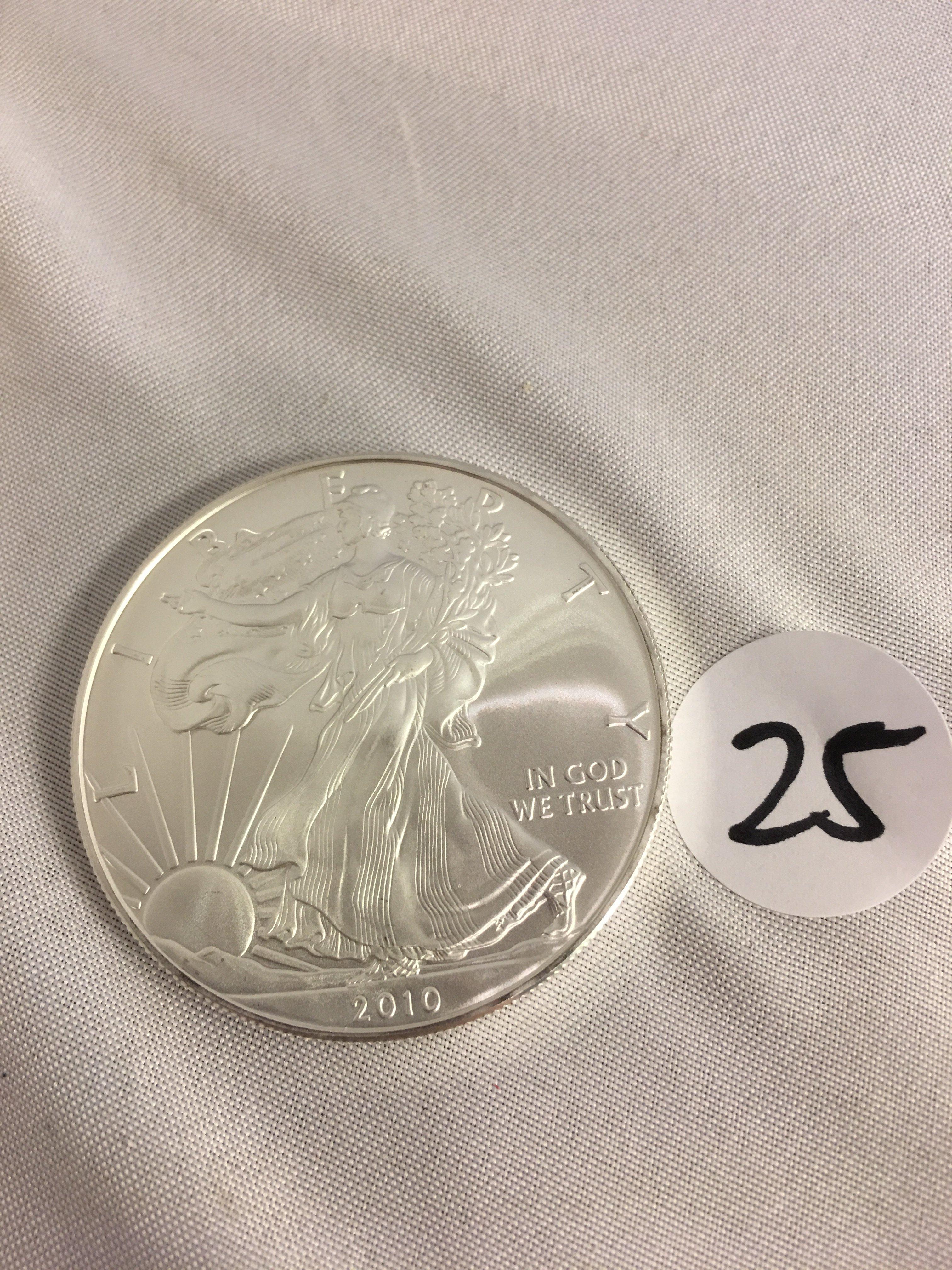 Collector 2010 American Silver Eagle 1oz Fine Silver-One Dollar Coin