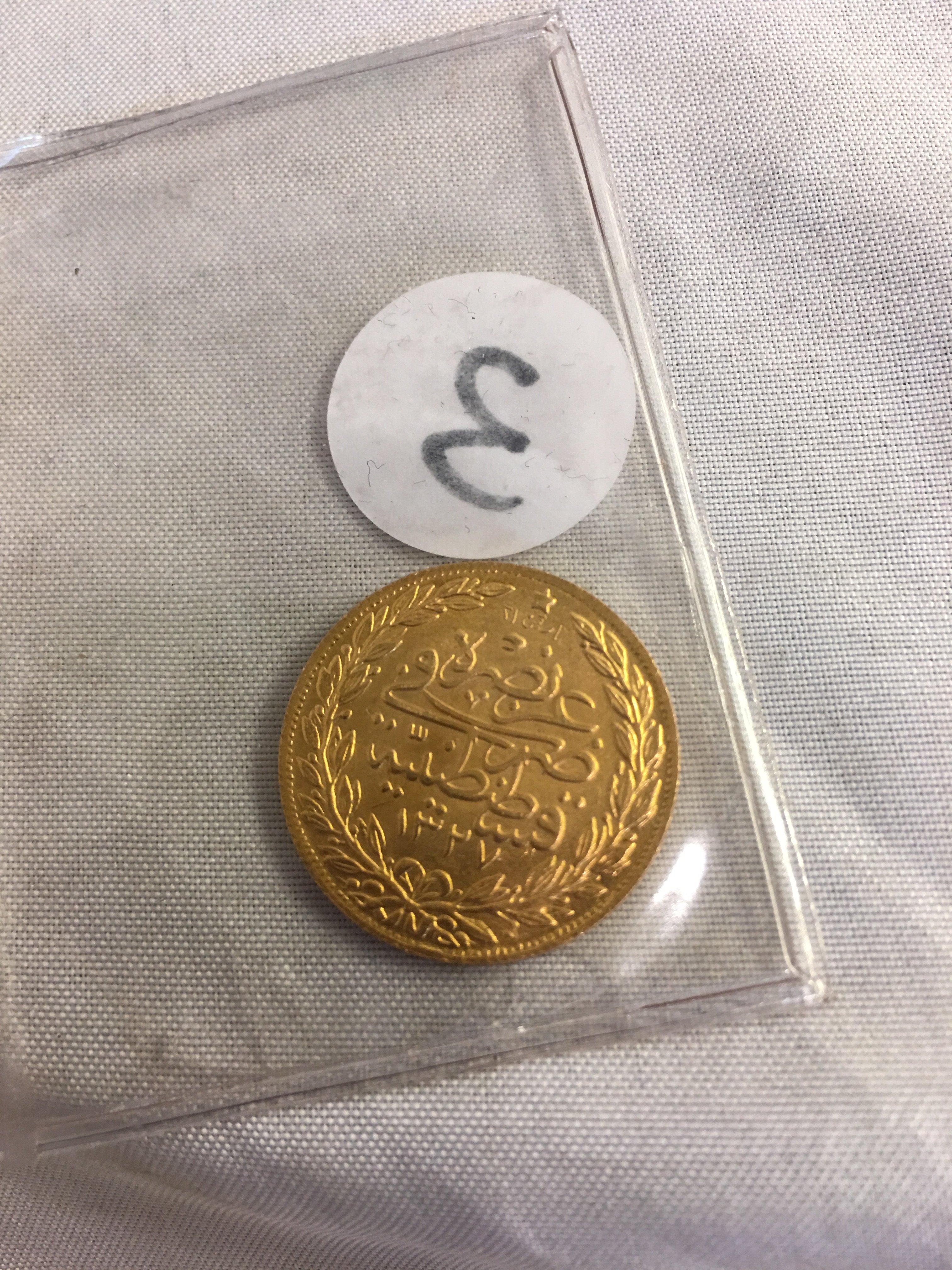 Collector Middle Eastern Gold Coin 1/4 oz. Gold Coin