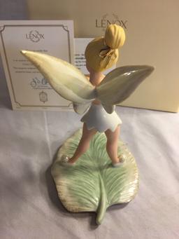 Lenox Walt Disney Showcase Collection Fiery Fairy Figurine Box Size:9.1/2"Tall Box