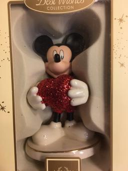 Lenox American By Design The Best Wishes Collection Love Struck Mickey Figurine 6.5/8"T Box