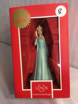 Lenox American By Design Disney Showcase Collection Snow Queen Elsa Christmas Orn. 6.3/4"