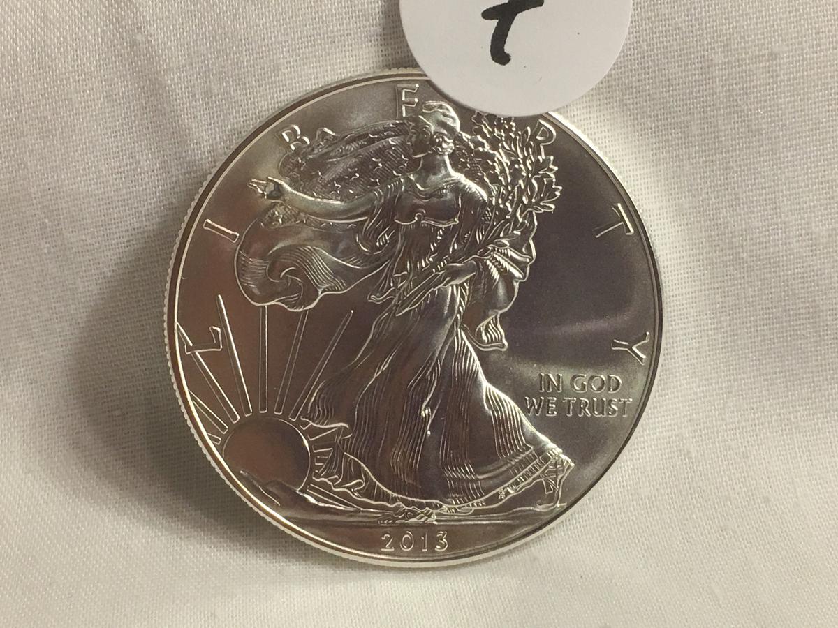 Collector 2013 1 oz American Silver Eagles Coin Bullion .999 Fine Silver Dollar