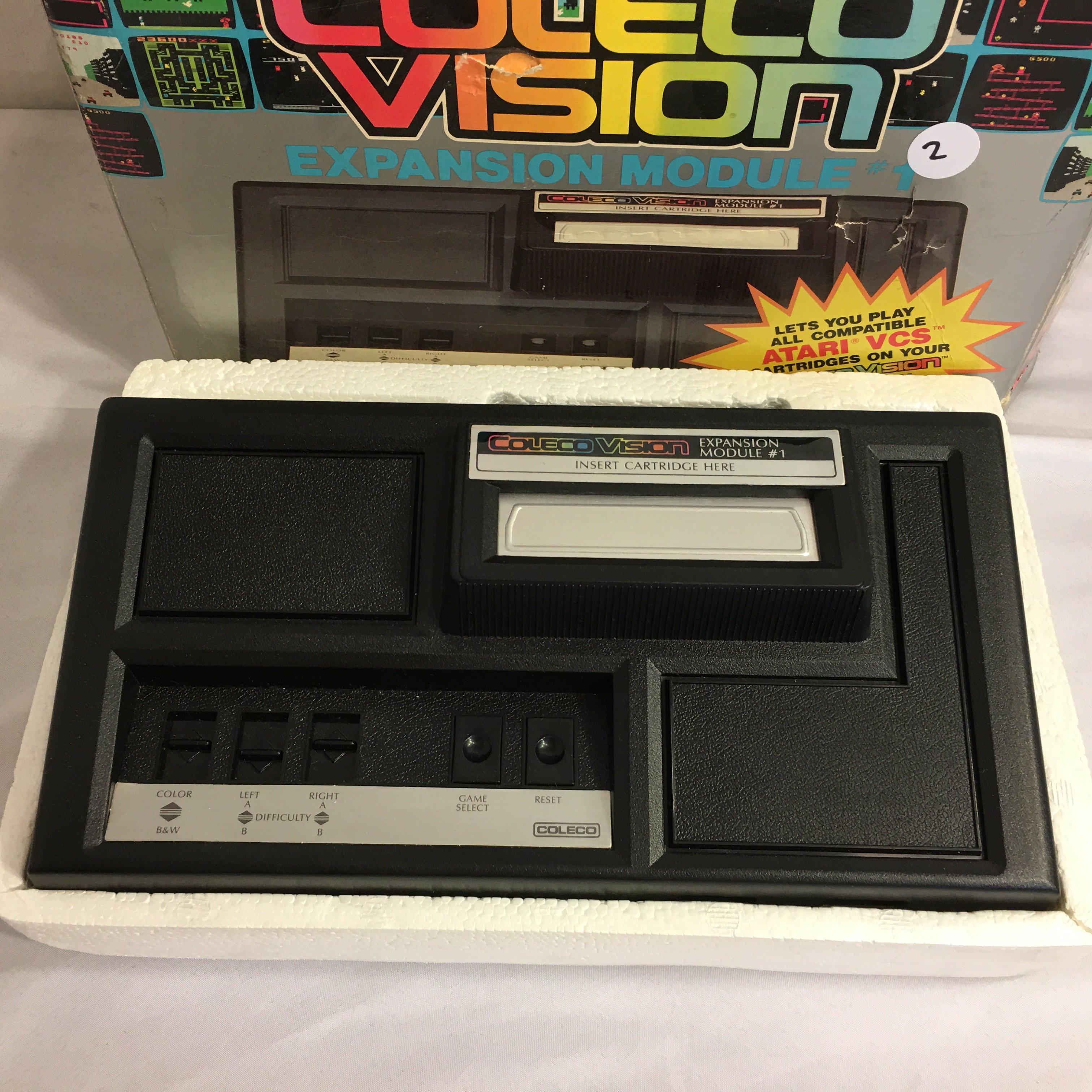 Collector Vintage Caleco Vision Expansion Module #1 Box Size:11.5" by 7.5"