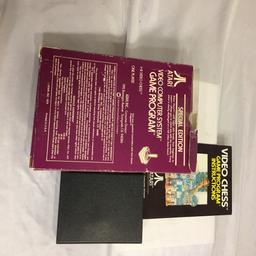 Collector Vintage Atari Special Edition Video Chess CX2645 Video Game Game Program