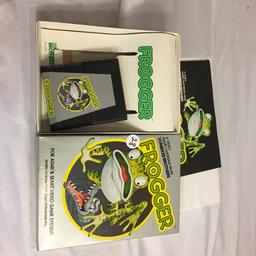 Collector Vintage A Video Game Cartridge From Parker Brothers "Frogger Game
