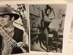 Lot of 2 Pieces Collector Vintage Black & White 8x10" Assorted Pictures - See Pictures