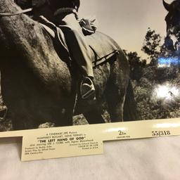 Collector Vintage Photo 8x10" 20th Century Black and White "The Left Hand Of God" Picture