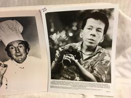 Lot of 2 Pieces Collector Vintage Black & White 8x10" Assorted Pictures - See Pictures