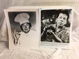 Lot of 2 Pieces Collector Vintage Black & White 8x10" Assorted Pictures - See Pictures