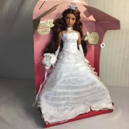 Collector Loose  genuine Porcelain Doll "Bride" Size:14'Tall - See Pictures