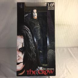 Collector Loose in Original Box 18"tall Motion Activated Sopund Eric Draven The Crow Figure