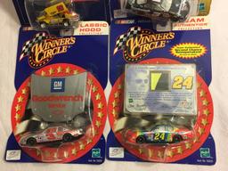 Lot of 4 NIP Collector Winners Circle Assorted Die Cast Cars 1:64 Scale