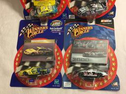 Lot of 4 NIP Collector Winners Circle Assorted Die Cast Cars 1:64 Scale