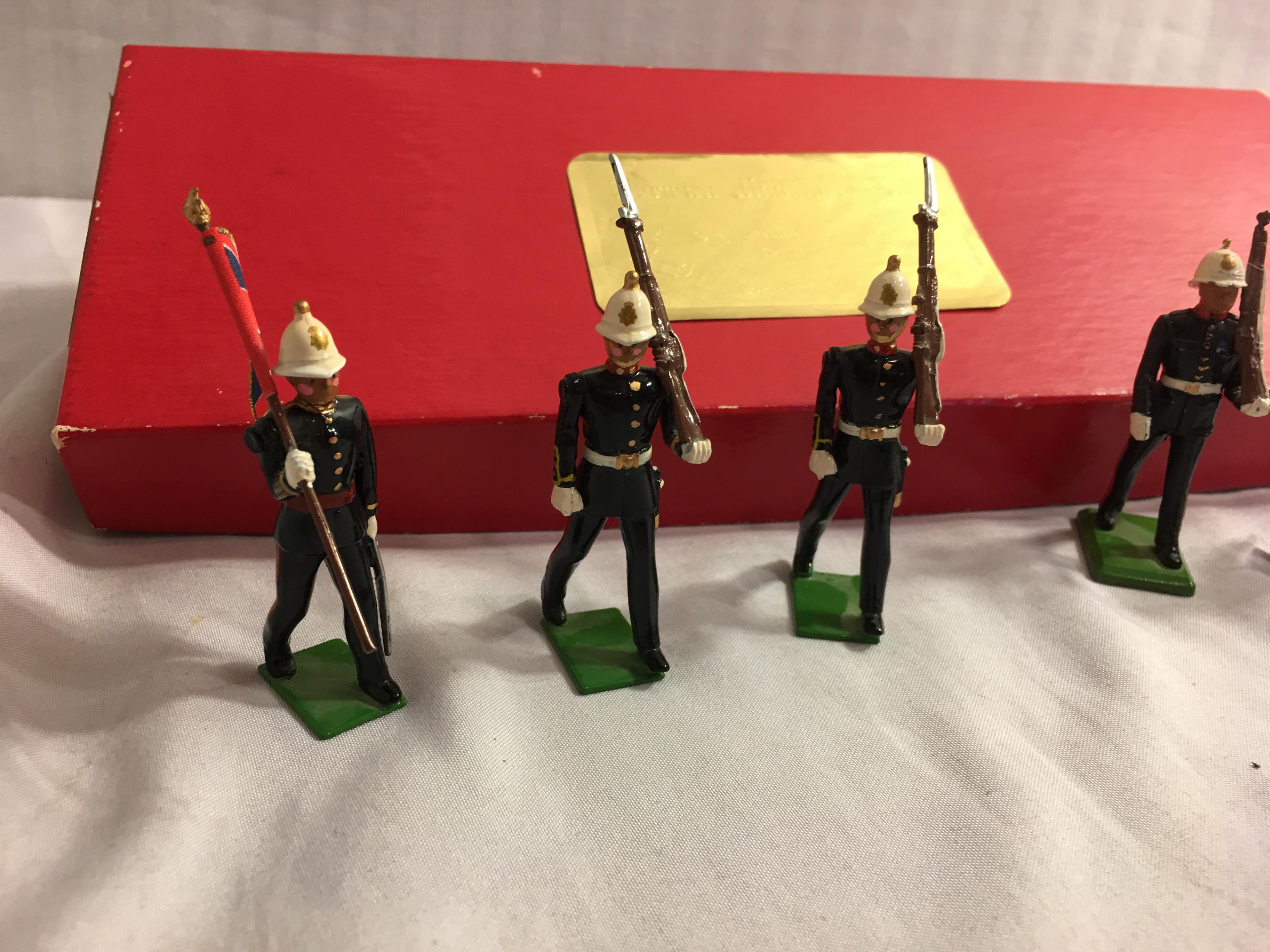Collector Warwick Miniatures Ltd. Civil War Marching Hand Painted Metal Model Figures