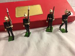 Collector Warwick Miniatures Ltd. Civil War Marching Hand Painted Metal Model Figures