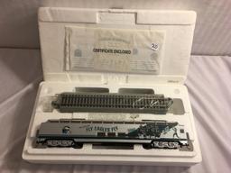 Collector Hawthorne Village Bachmann Eagles Fan Dome Car Ho Gauge Train Set Box: 14"x7"