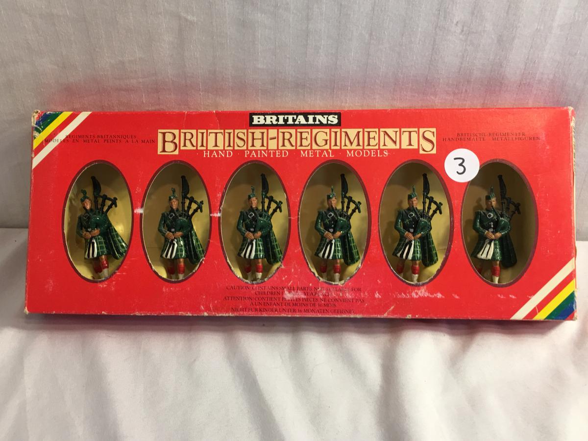 Collector Vintage 1982 Britains British-Regiments Hand Painted Metal Model Figures 2.5" tall