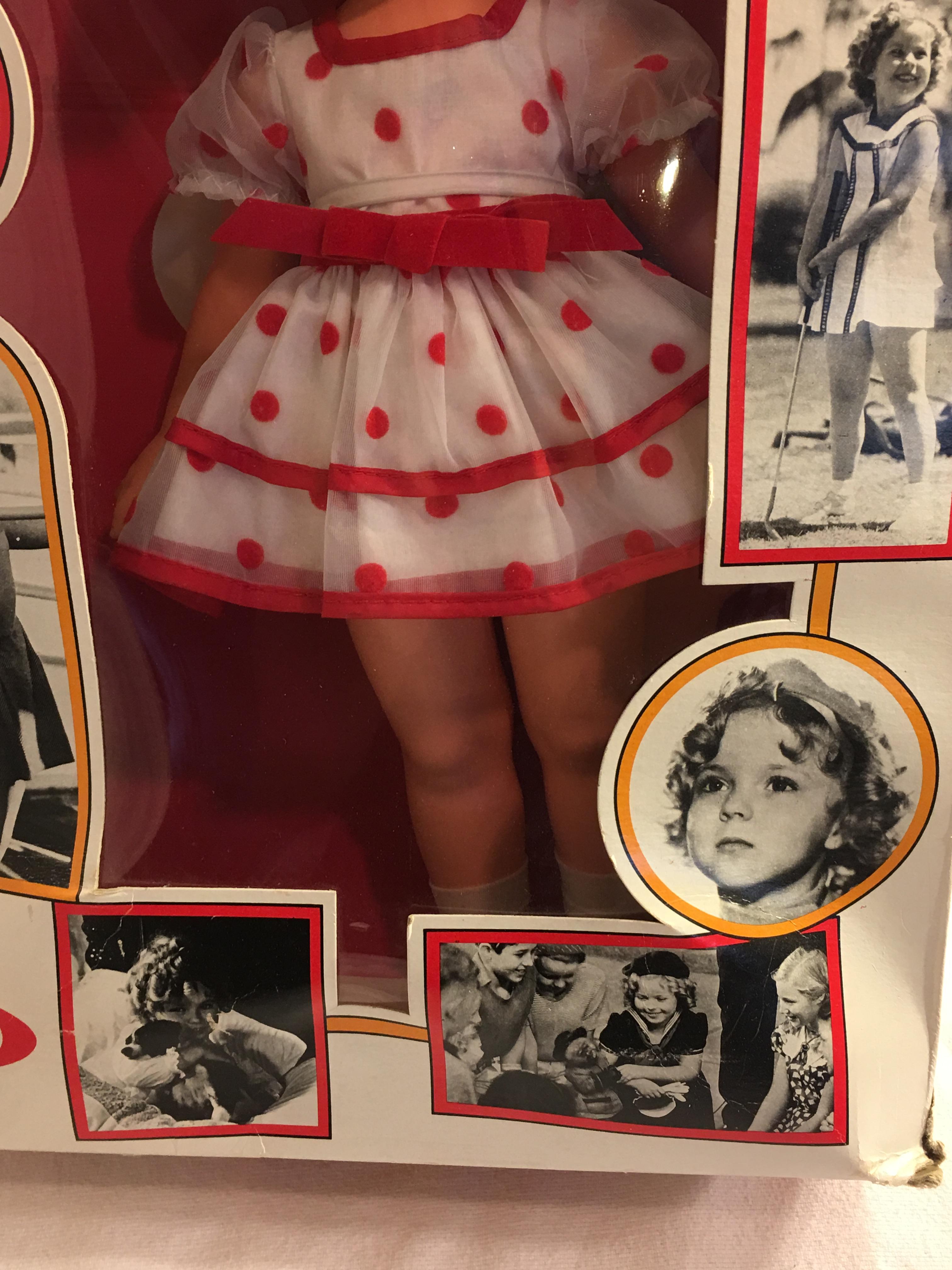 Collector Vintage 1972 Ideal Shirley Temple Doll 16" Tall Box is Damaged #3P-0572