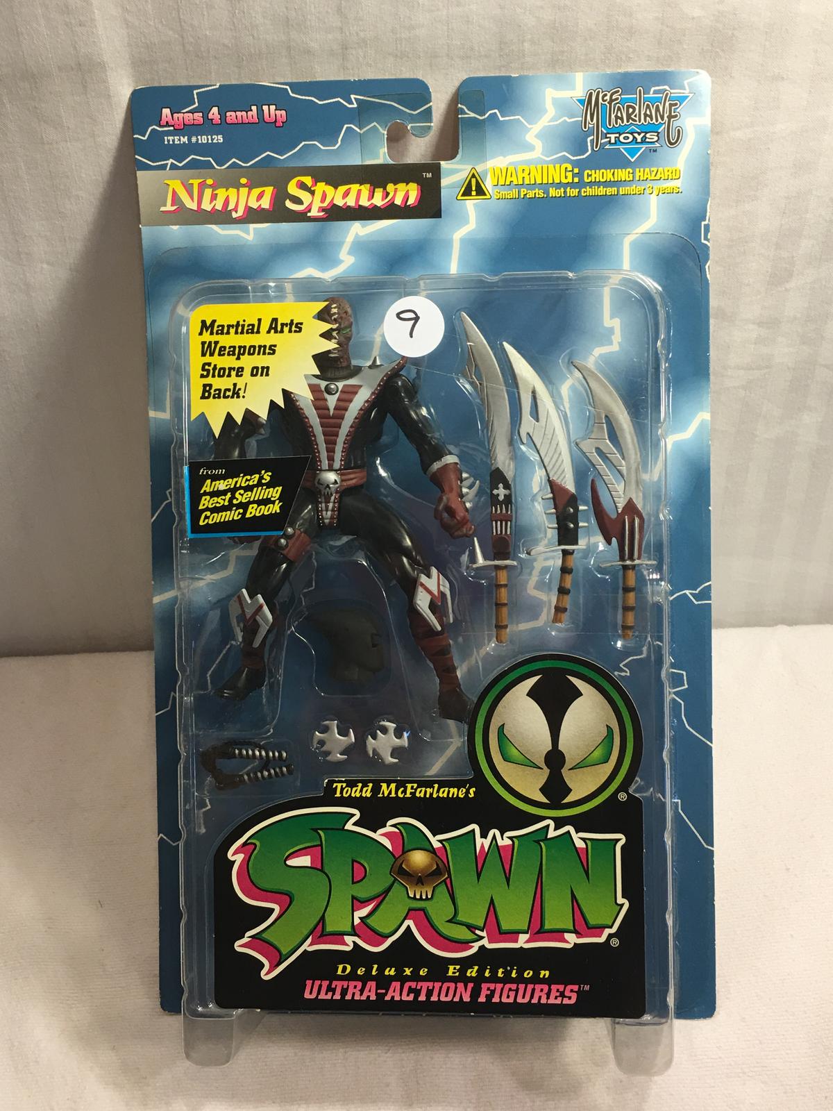 NIP Collector McFarlane Toys Ninja Spawn Ultra-Action Figures