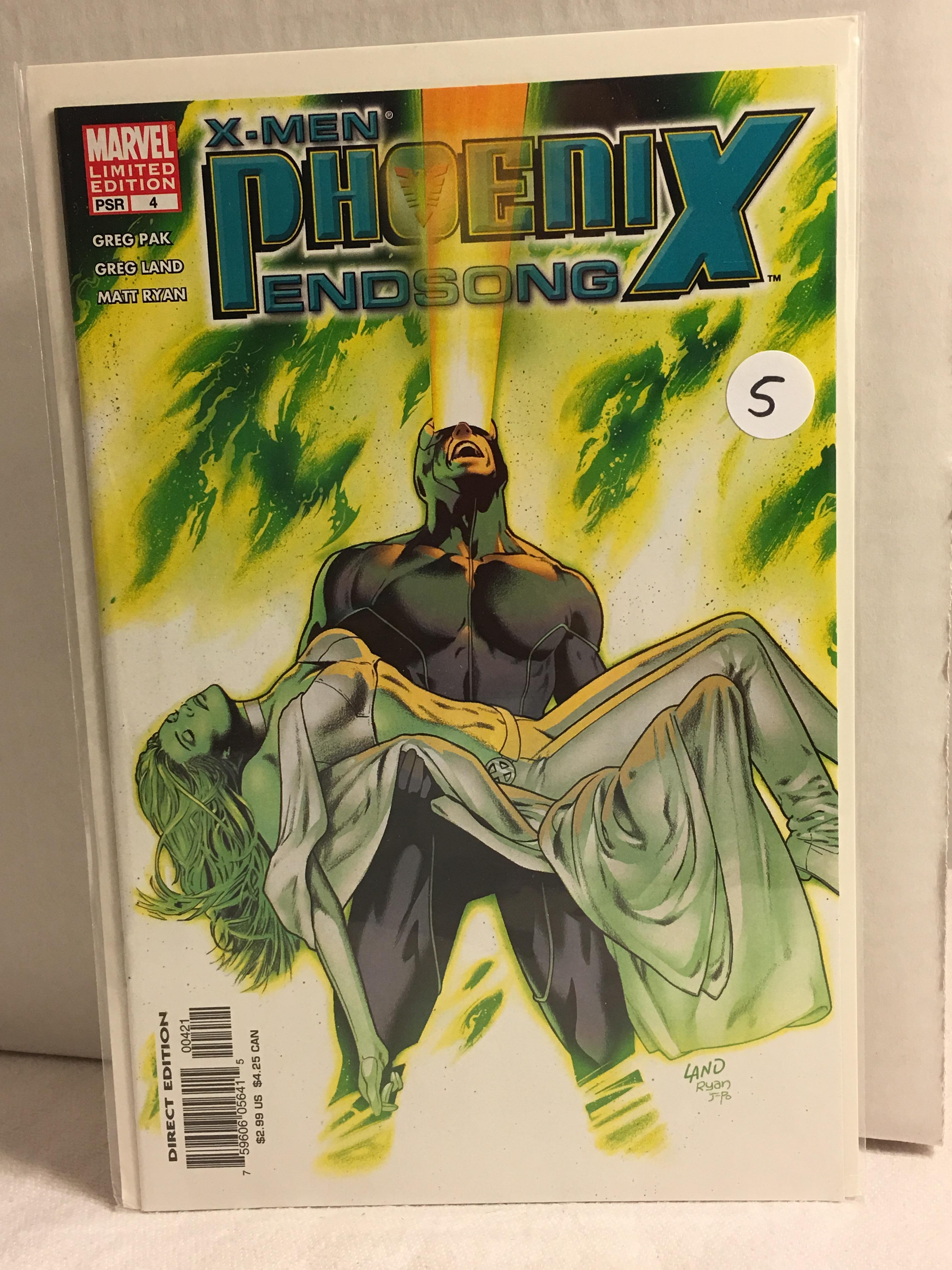 Collector Marvel Limited  Edition  PSR #4 X-Men Phoenix Endsong Comic Book