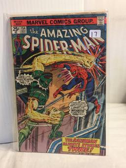 Collector Vintage Marvel Comics The Amazing Spider-man Comic Book No.154