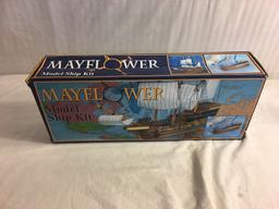 Collector Loose in Box Mayflower Model Ship Kit Box Size: 10" by 6.1/2"Width Box Size