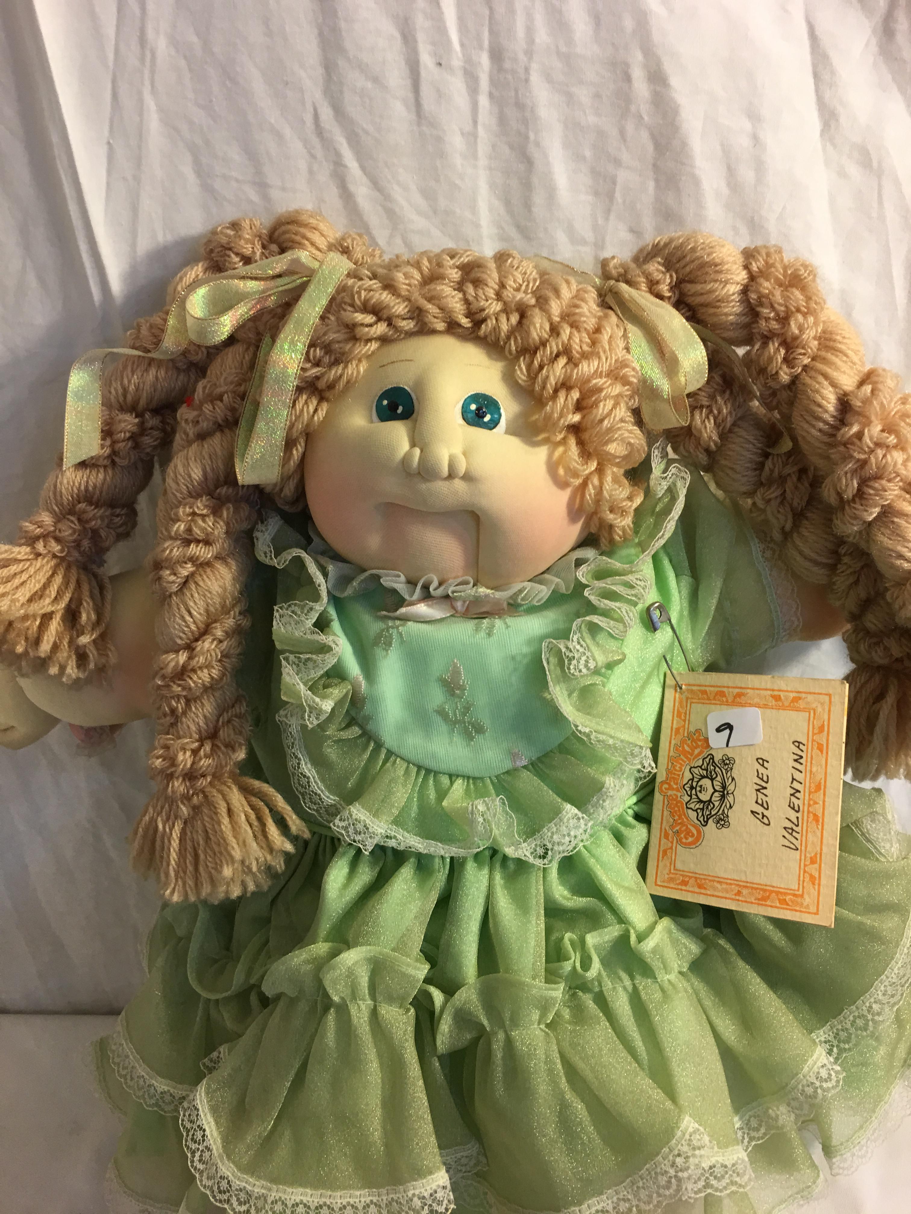 Collector Loose Vintage 1987 Original Cabbage Patch Kids " Genea Valentina" Doll Size:24"Tall