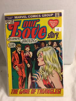 Collector Vintage Marvel Comics Our Love Story No. 20 Comic Book
